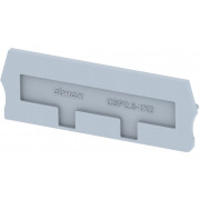 Концевая пластина для клемм, серая CSP2.5-1X2-GREY