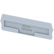 Концевая пластина для клемм, серая CSP2.5-2X2-GREY