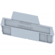 Концевая пластина для клемм, серая CSP2.5-2T-GREY