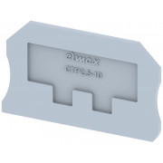 Концевая пластина для клемм, серая CTP2.5-10-GREY