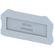 Концевая пластина для клемм, серая CTP2.5-2X2-GREY