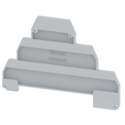 Концевая пластина для клемм, серая CTP2.5-3T-GREY