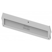 Концевая пластина для клемм, серая CP4-2X2-GREY